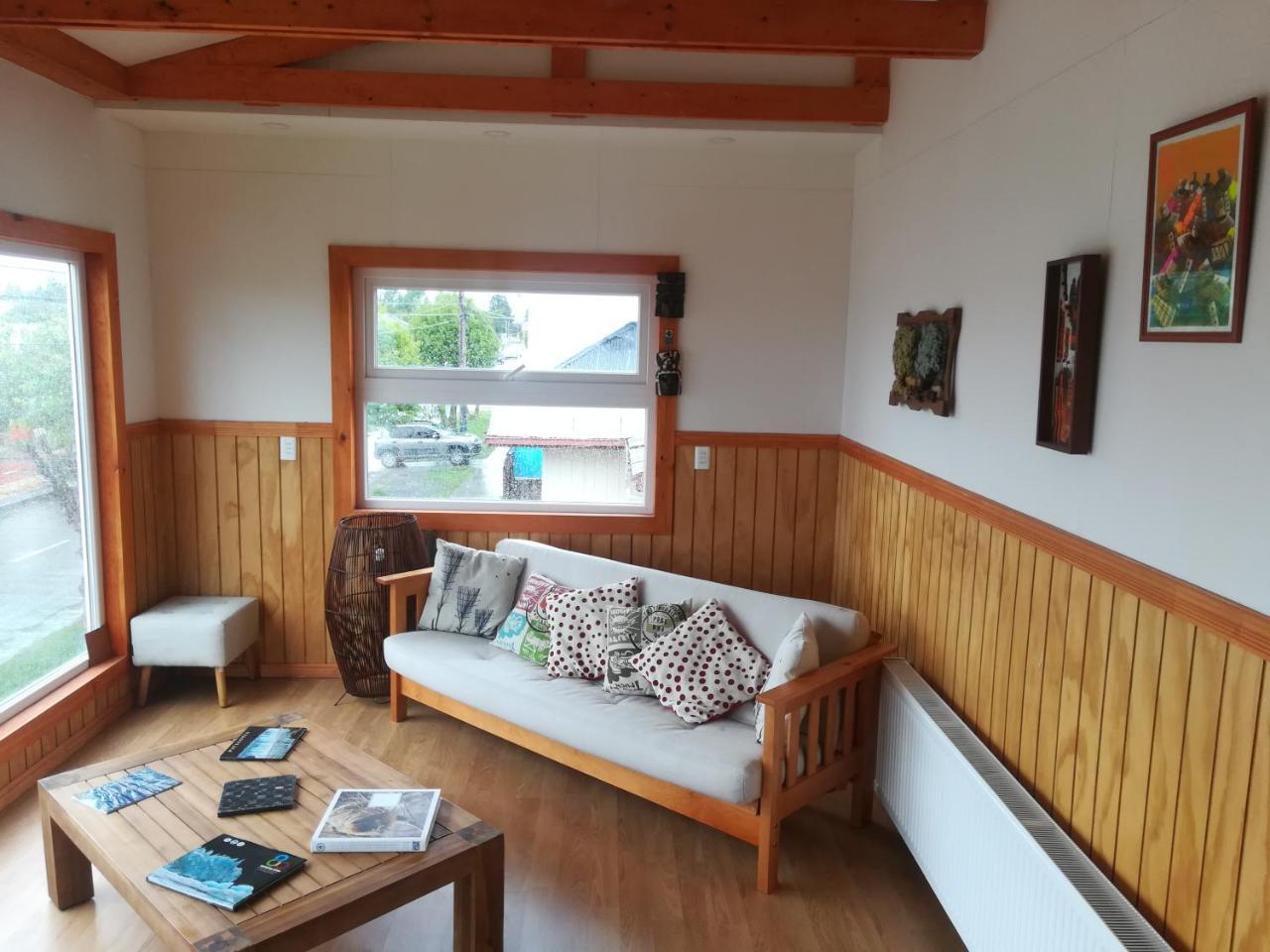 Hostal Camino De Santiago Пуерто Наталес Екстериор снимка
